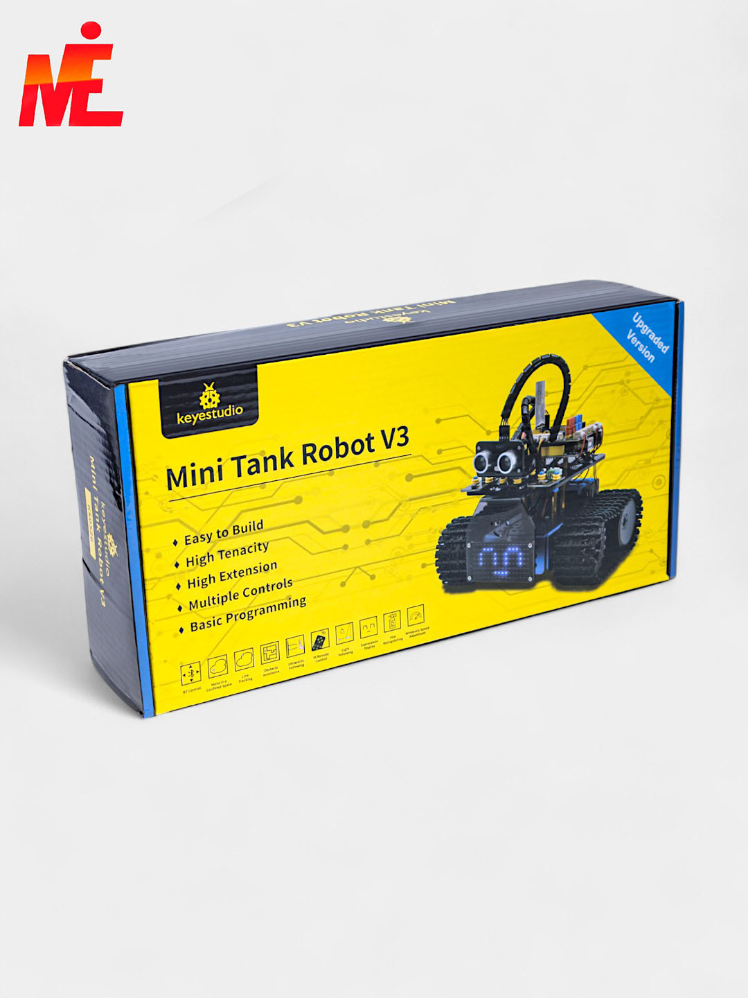 Keyestudio Mini Tank V3.0 — гусеничный робот-конструктор на Arduino
