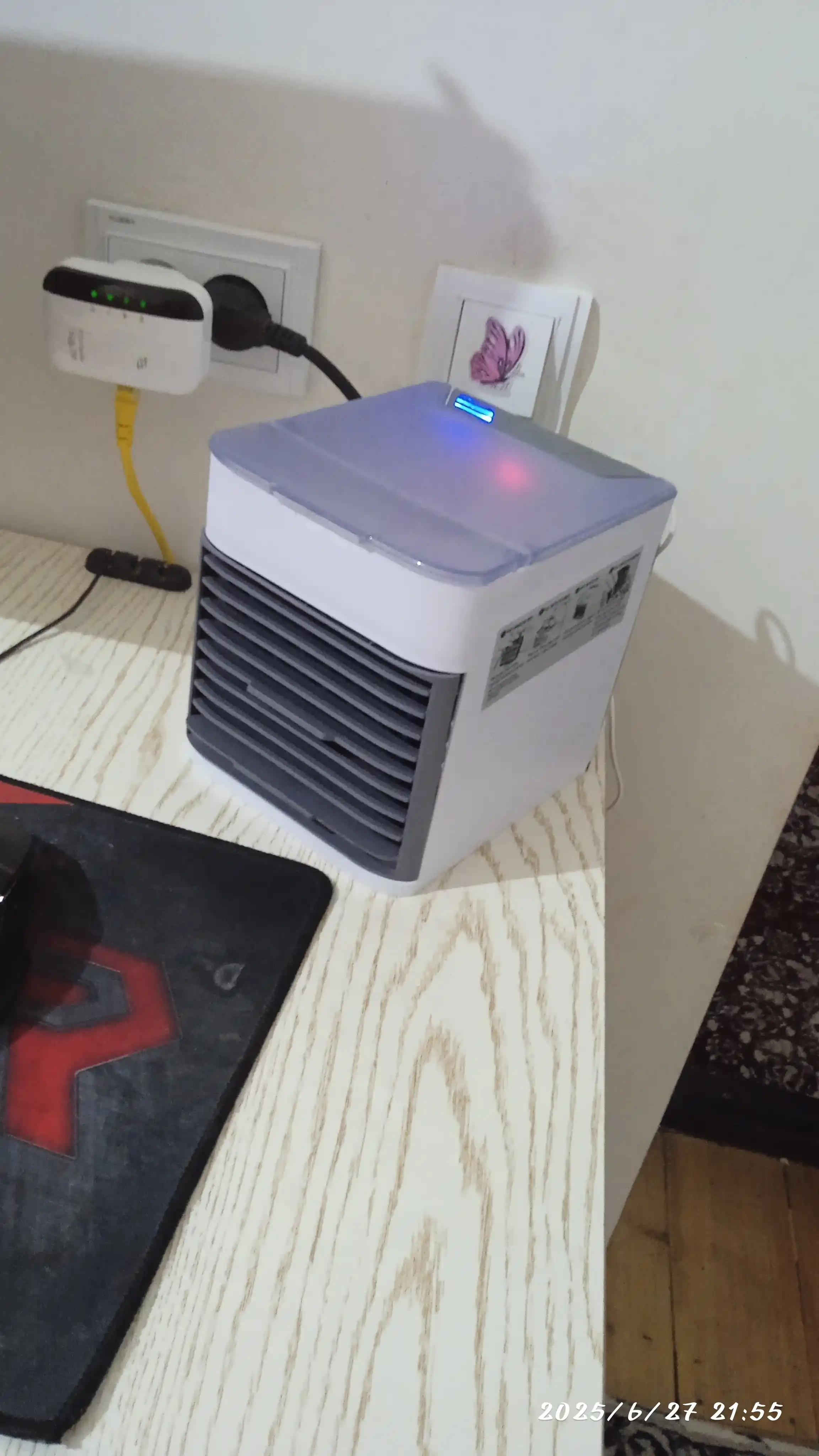 Mini konditsioner, namlagich va havo sovutgich Arctic Air, portativ 4 tasi 1 da