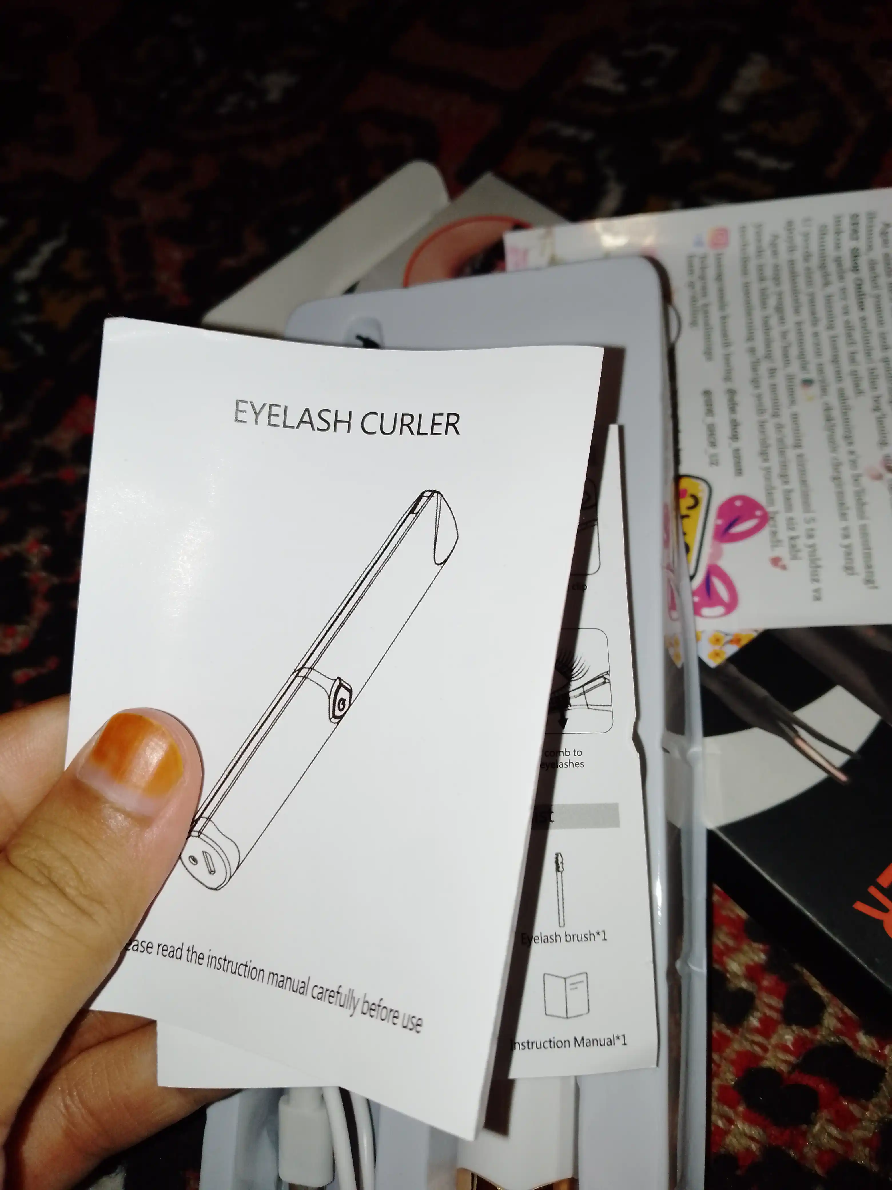 Elektron kirpik qaytargichlar bukuvchi