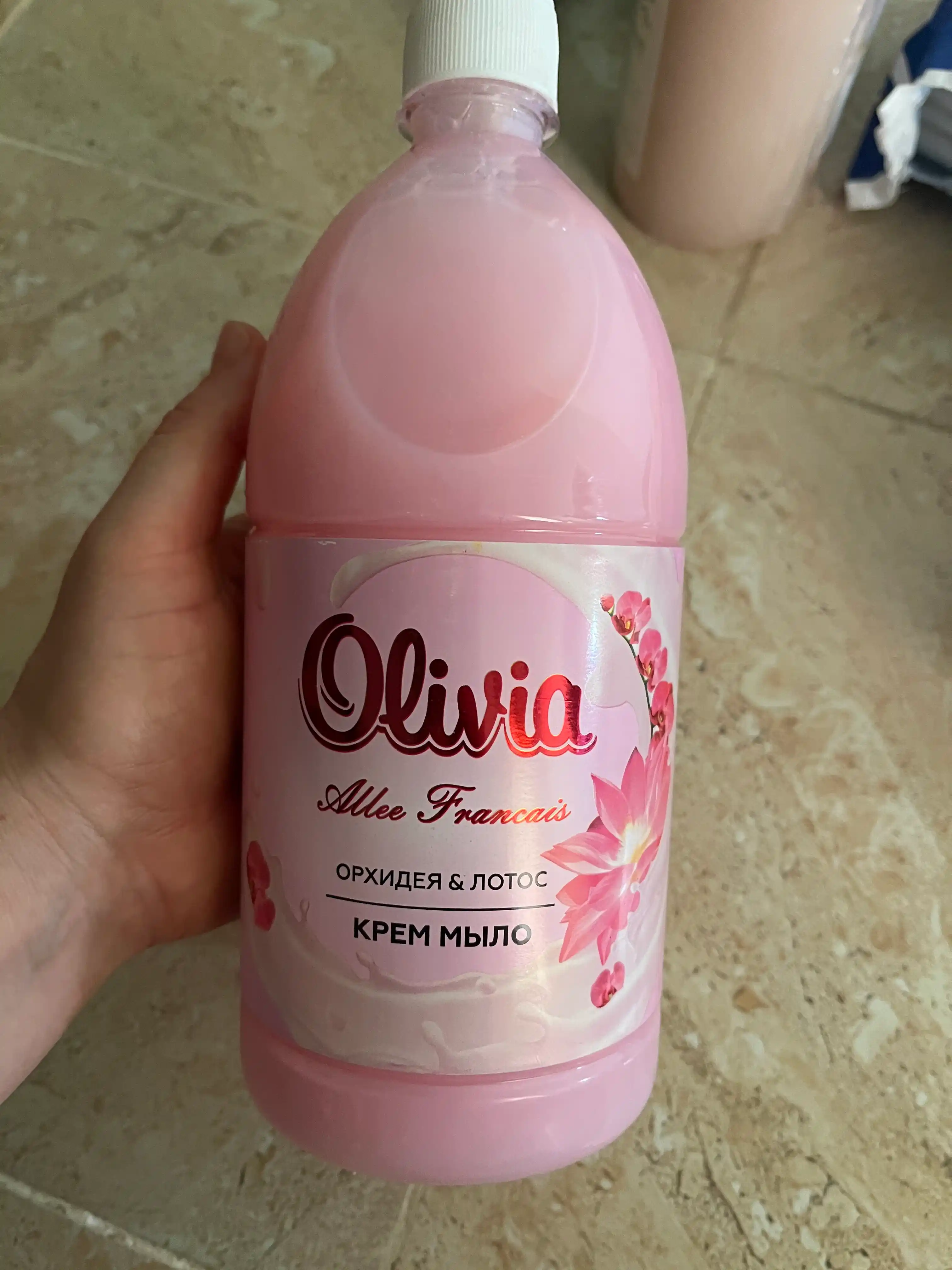 Suyuq sovun Olivia Love & Fruttis Orxideya va Lotus, 1 litr