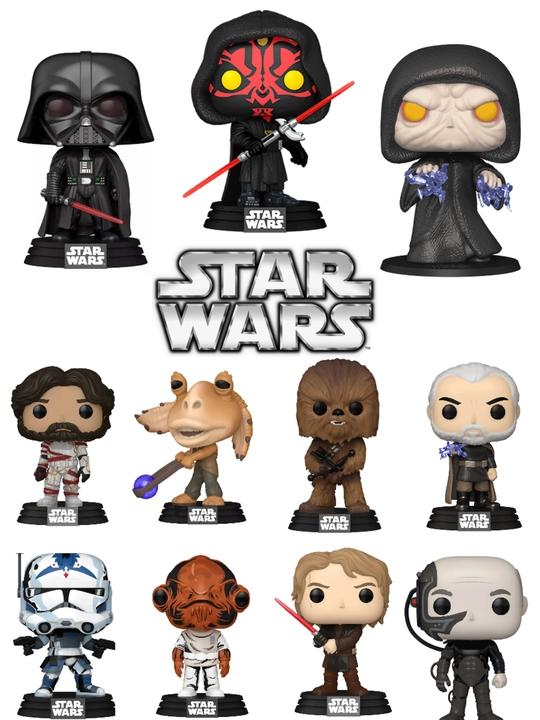 Funko Pop! kolleksion figurasi – tasodifiy qahramon modeli