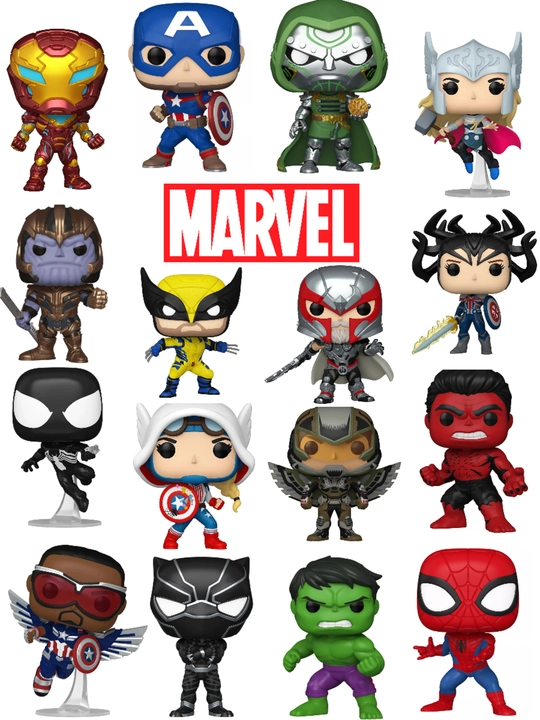 Funko Pop! kolleksion figurasi – tasodifiy qahramon modeli