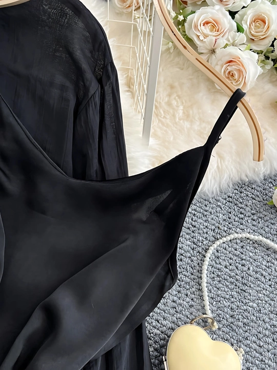 Платье сарафан с рубашкой, женский костюм  — EllyFashion
