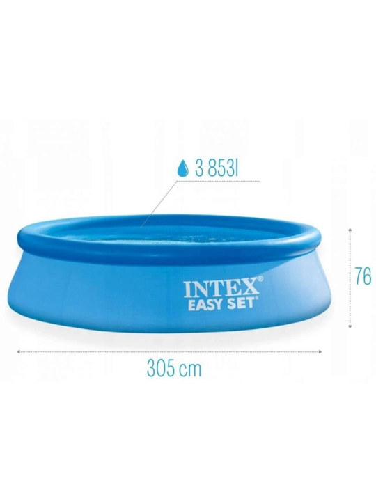 Надувной бассейн Intex Easy Set 28106, 244 х 61/76 см, 305 x 61/76 см, голубой