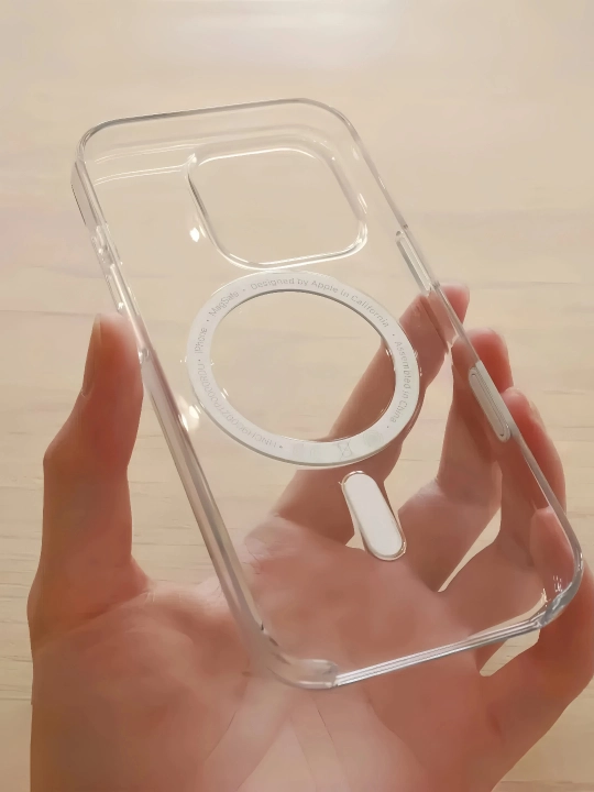 Magsafe, TPU shaffof magnitli korpus AI tugmalari bilan iPhone 16 Pro/Max uchun