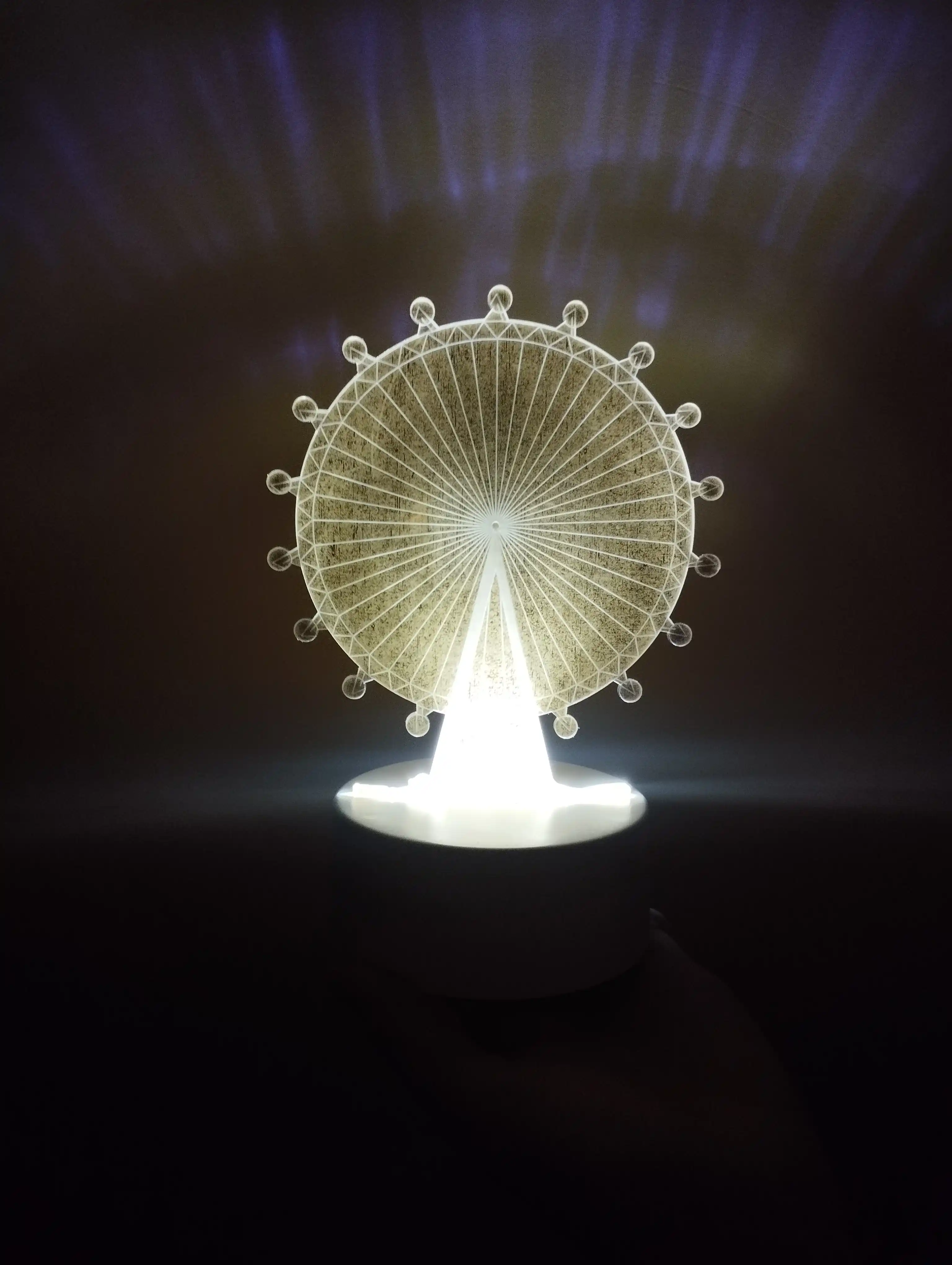 3D chiroq LED tungi chiroq, USB