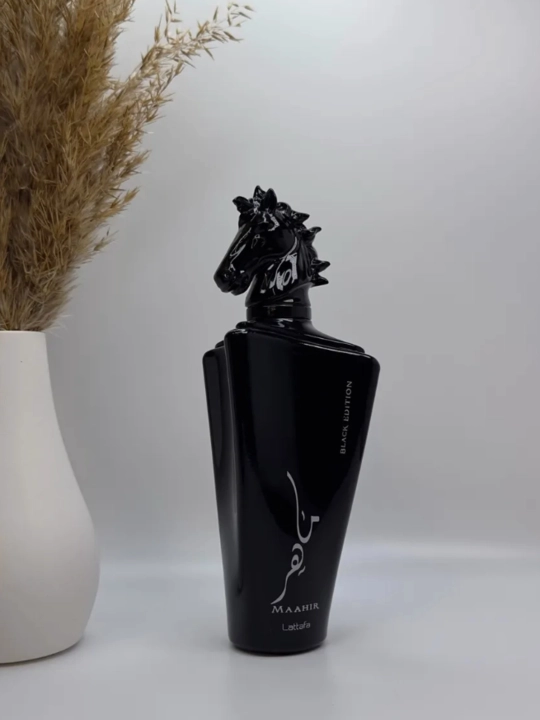 Maahir Black Edition Lattafa yog'i, 100 ml