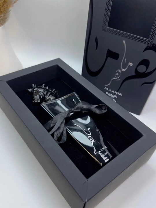 Maahir Black Edition Lattafa yog'i, 100 ml