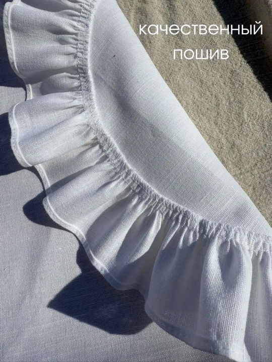 Servis salfetkalari, 2 dona, 100% paxta, likopcha ostiga mo‘ljallangan matoli tagliklar