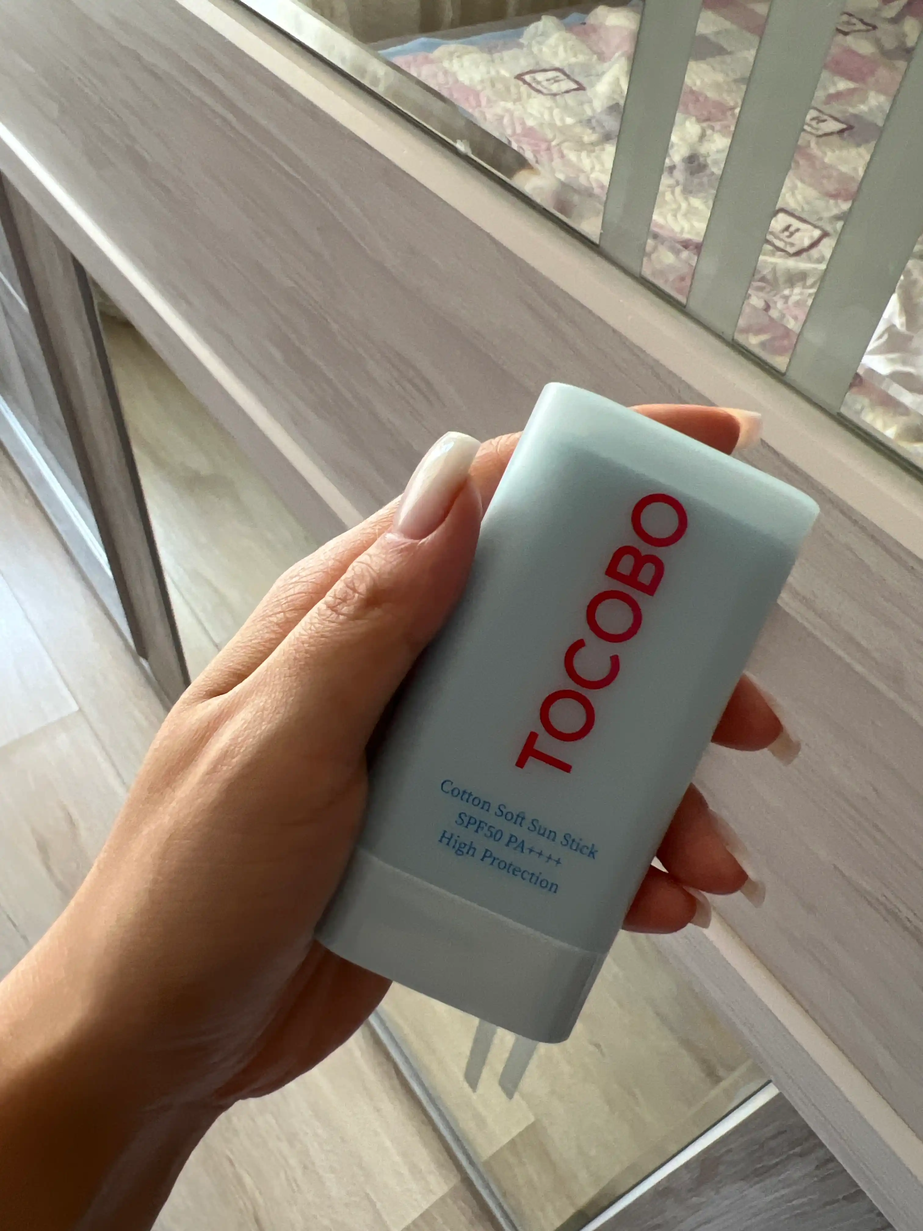 Солнцезащитный стик для лица Tocobo Cotton Soft Sun Stick SPF50+ PA++++