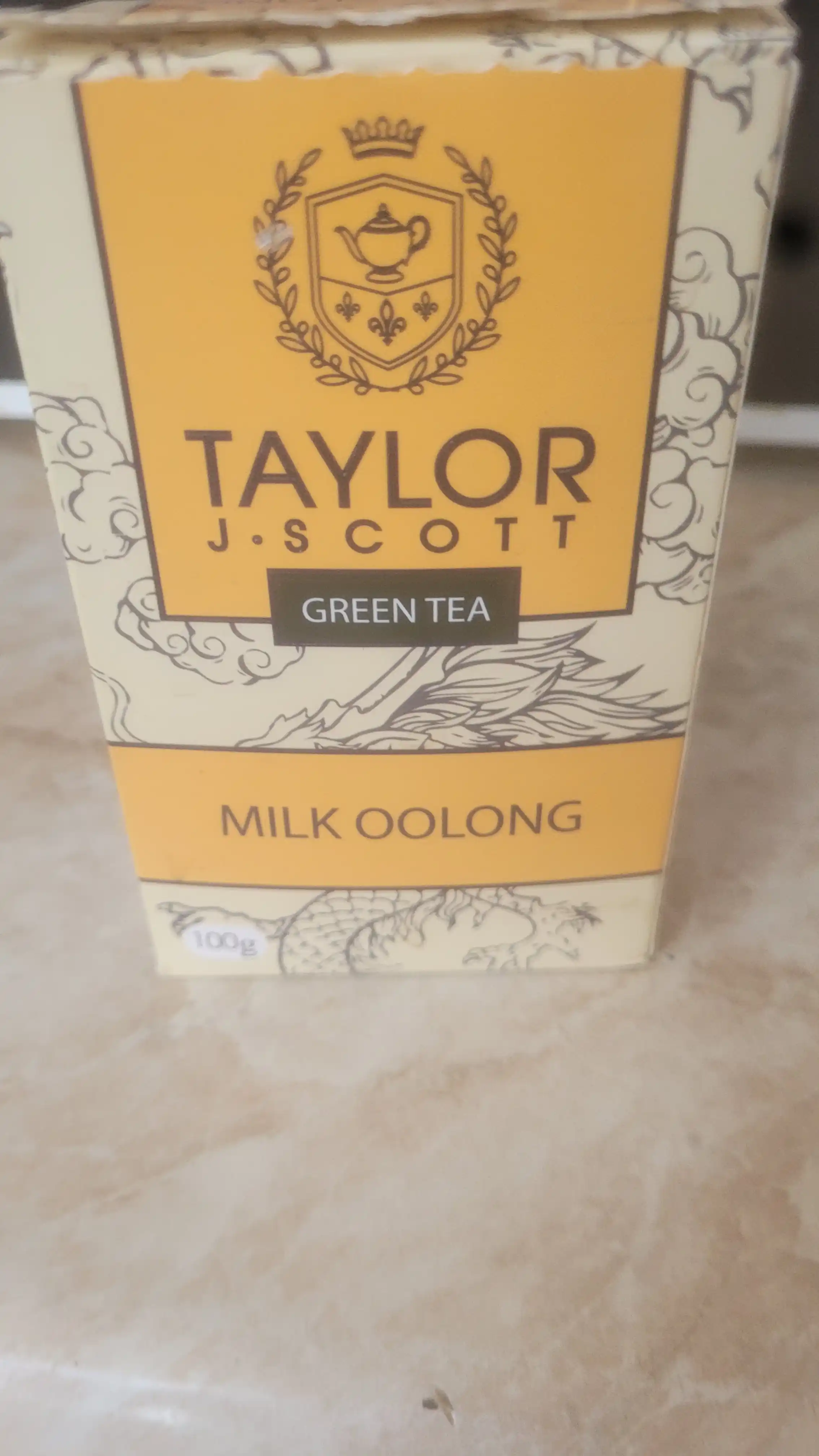 Чай зеленый Taylor Milk Oolong, молочный Улун, 100 гр