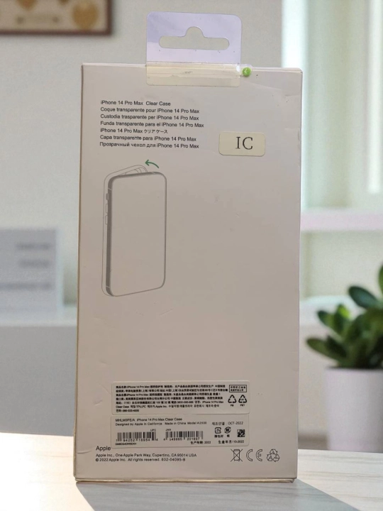 Apple iPhone 13 pro Max uchun Mag Safe funksiyali shaffof silikon gilof
