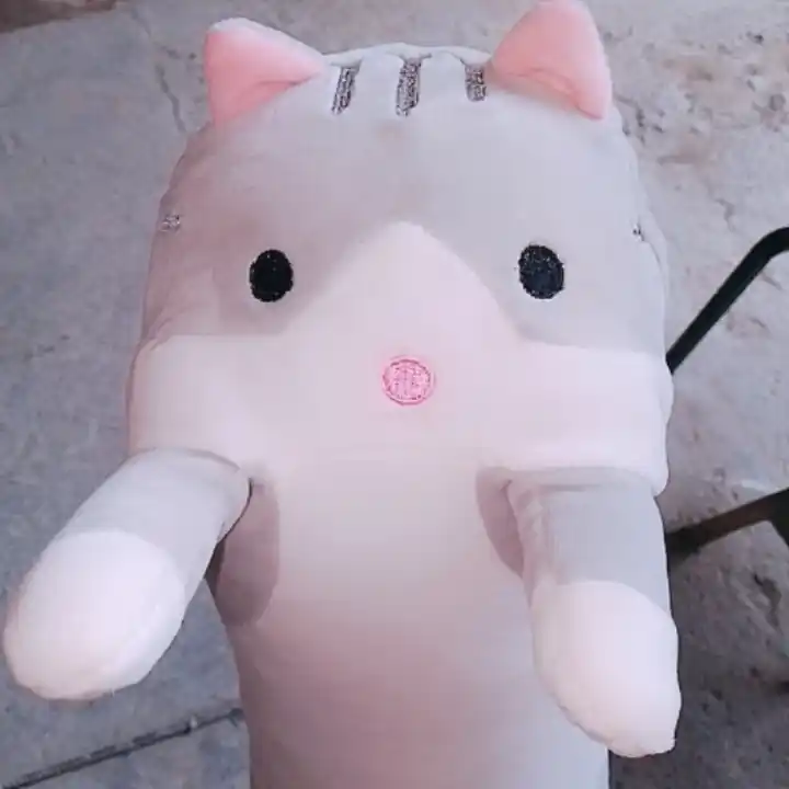Кот-батон, мягкая игрушка-подушка Cat Loaf, плюшевый
