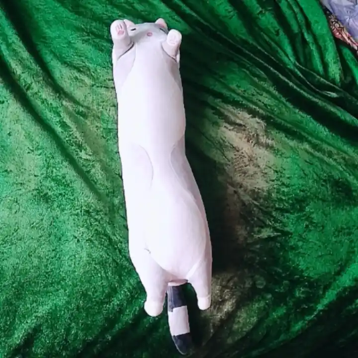 Кот-батон, мягкая игрушка-подушка Cat Loaf, плюшевый