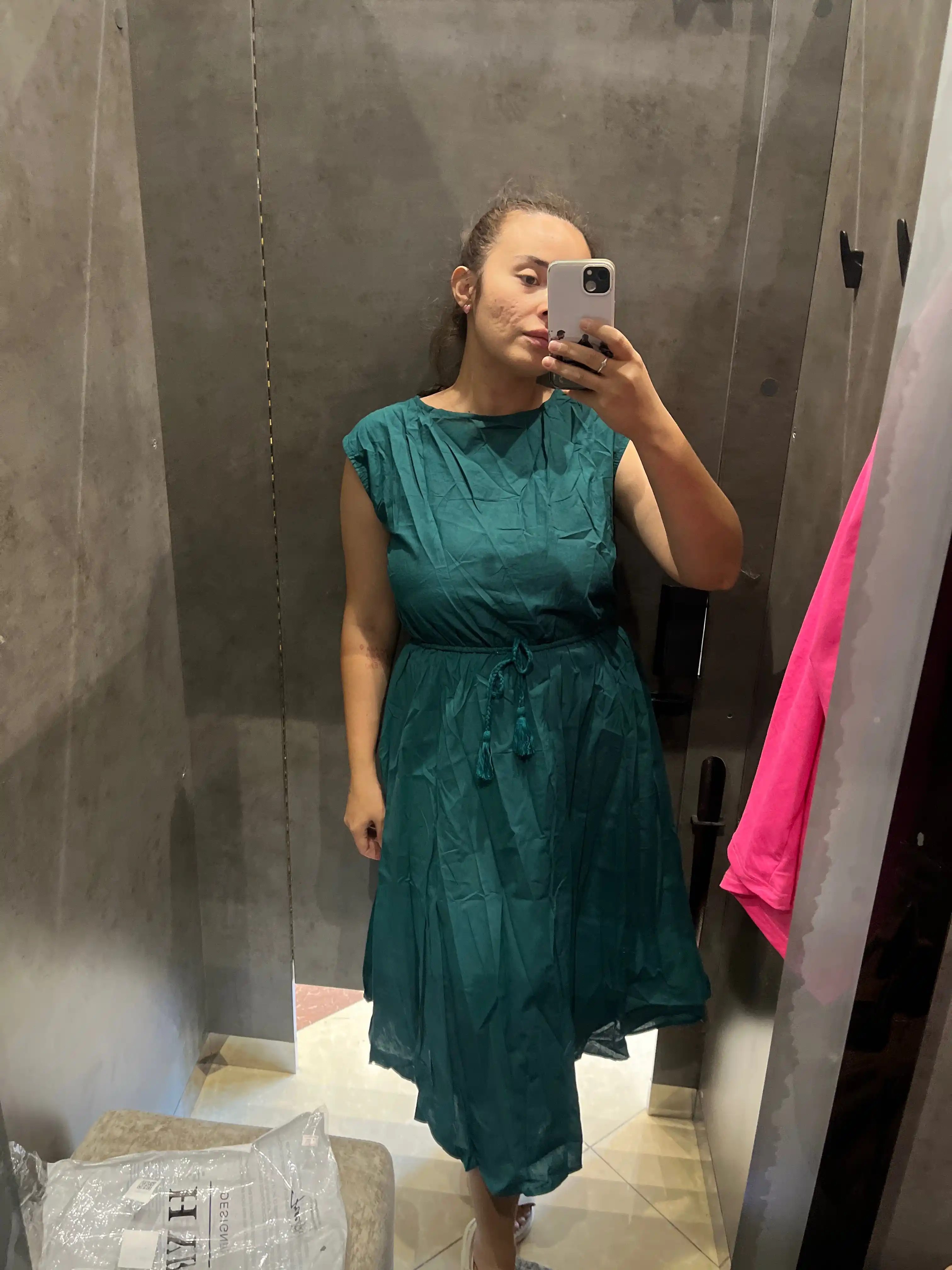 Платье женское, летнее, в стиле сафари, приталенное, хлопок  — EllyFashion