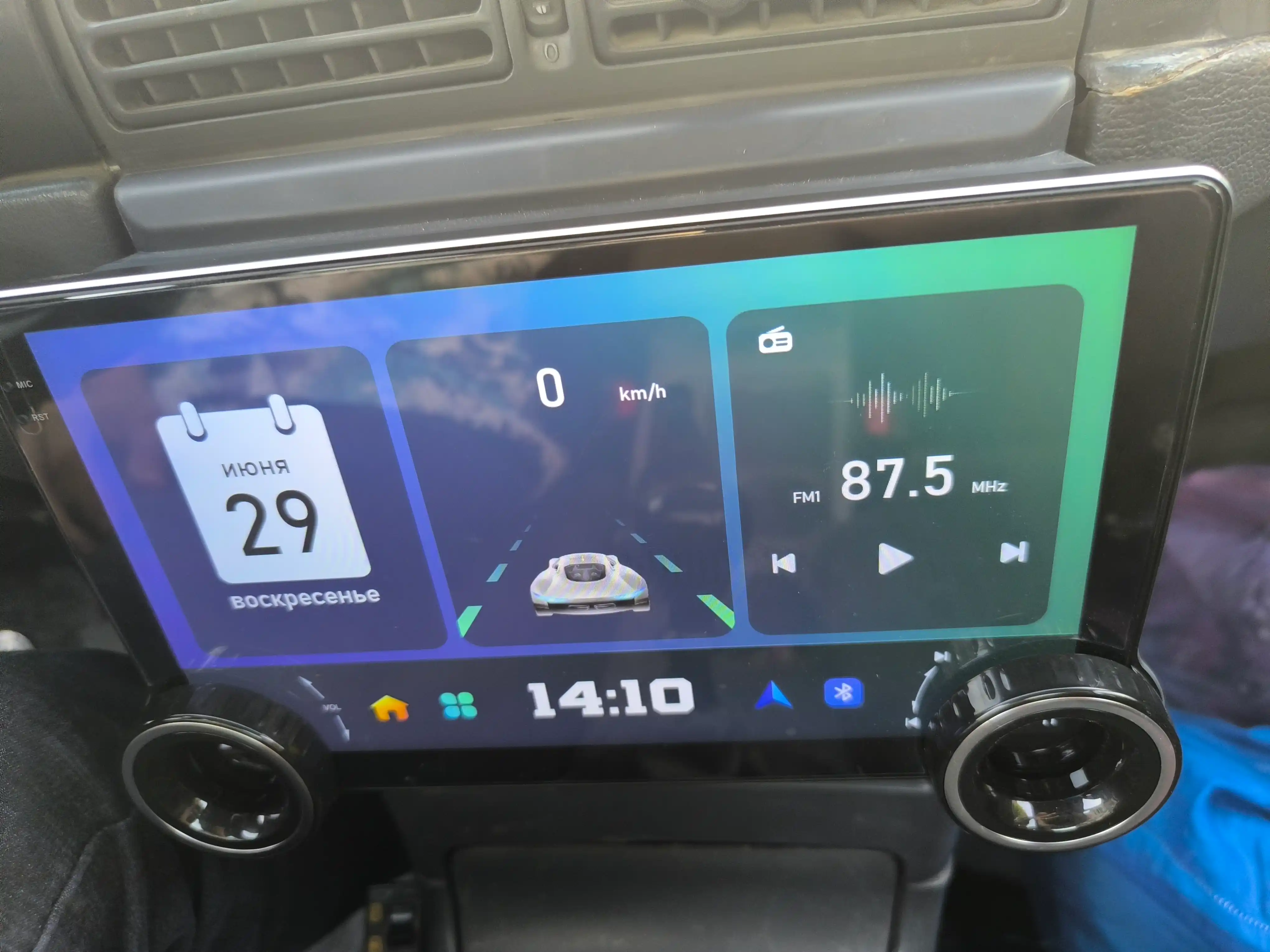 Авто монитор Diamond Android, Cobalt, Gentra, Spark, Nexia 1, 2, 3, Damas, Matiz