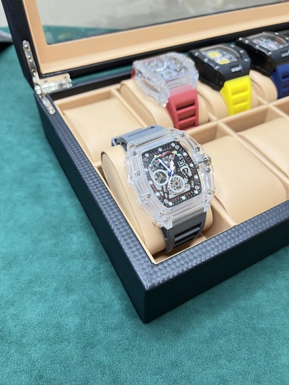 Часы для мужчин Richard Mille, кварцевый механизм — CLEANNE-RICH17-CЕРМЕЛ