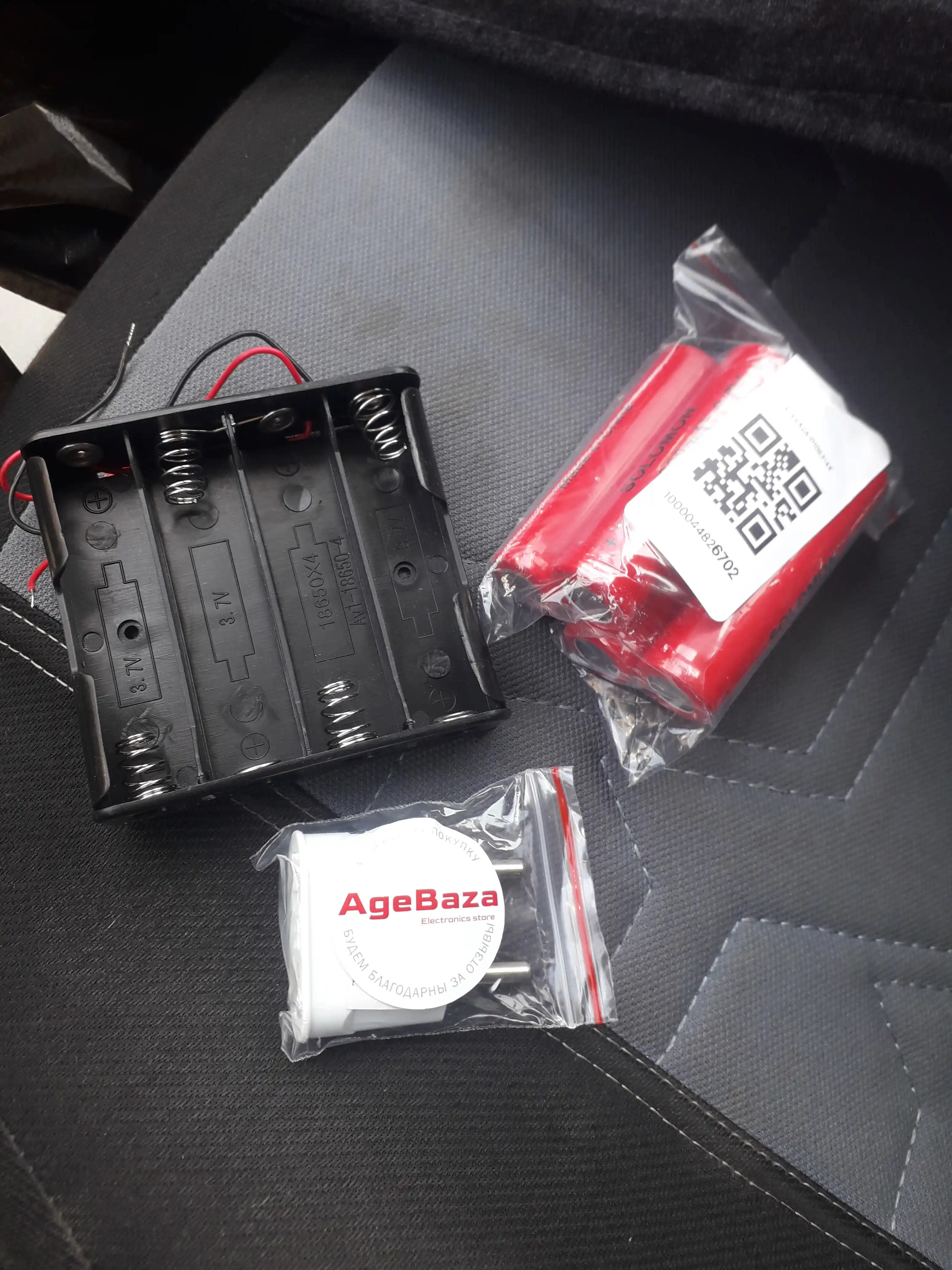 Li-ion батарейки 18650 3.7V 800mAh, лёгкий и надёжный для электроники и фонарей