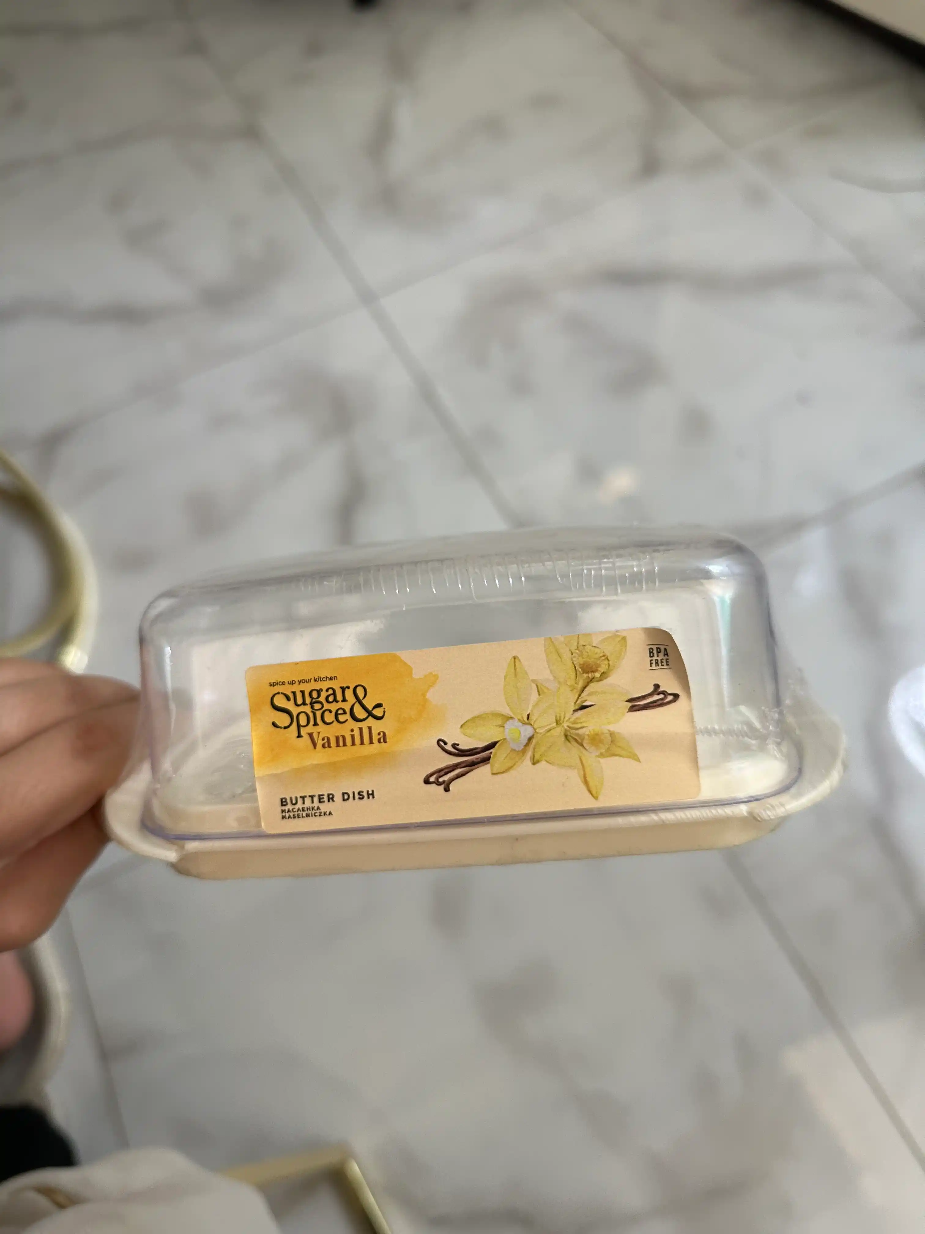 Масленка с крышкой, разные цвета и размеры Sugar&Spice