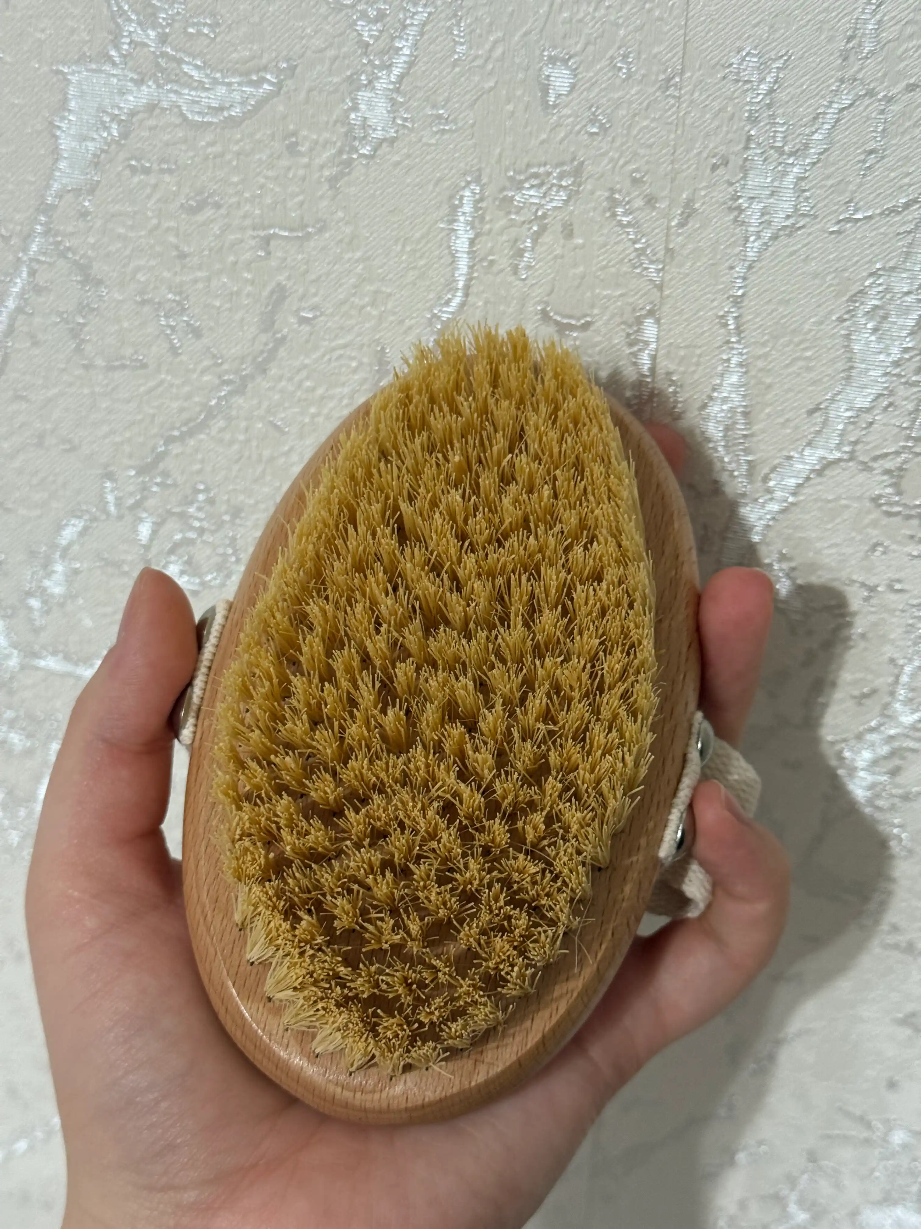Щетка из кактуса для сухого массажа, антицеллюлитная