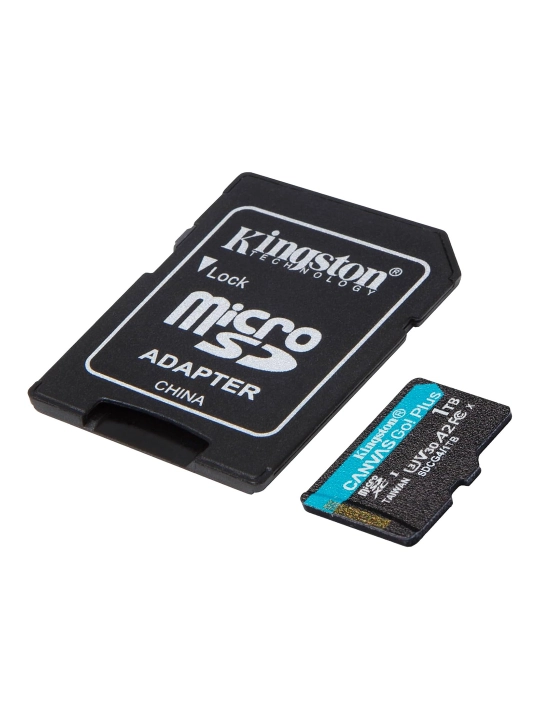 Kingston Canvas Go! Plus microSD xotira kartasi 64 GB, 128 GB, 256 GB, 512 GB, 1 TB