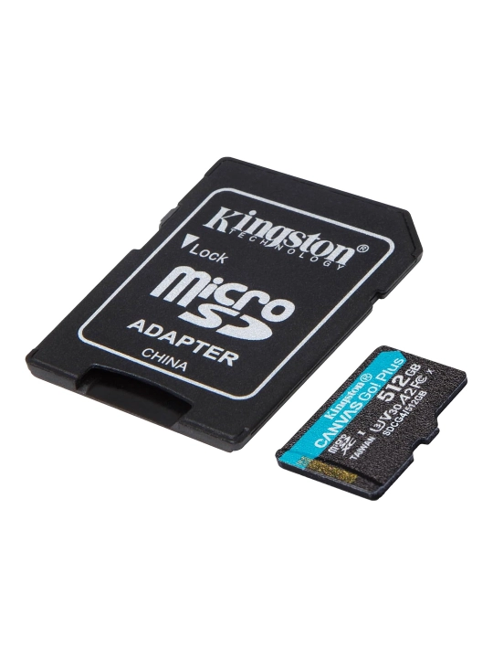 Kingston Canvas Go! Plus microSD xotira kartasi 64 GB, 128 GB, 256 GB, 512 GB, 1 TB