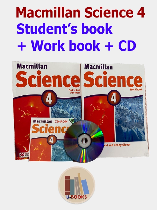 Macmillan Science 4 Pupil's book + Work book + CD-Rom