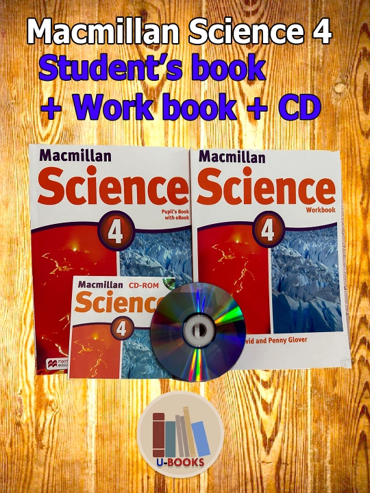 Macmillan Science 4 Pupil's book + Work book + CD-Rom - 