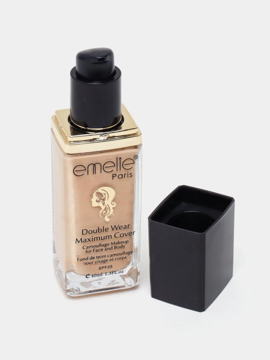 Tonal krem Emelie, SPF 25, namlovchi, mat ohang, 45 ml