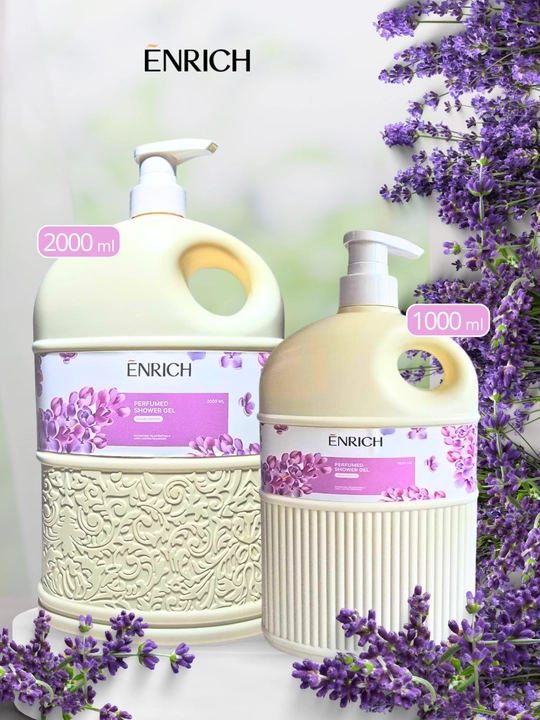 Гель для душа парфюмированный Enrich, 1000 мл, 2000 мл
