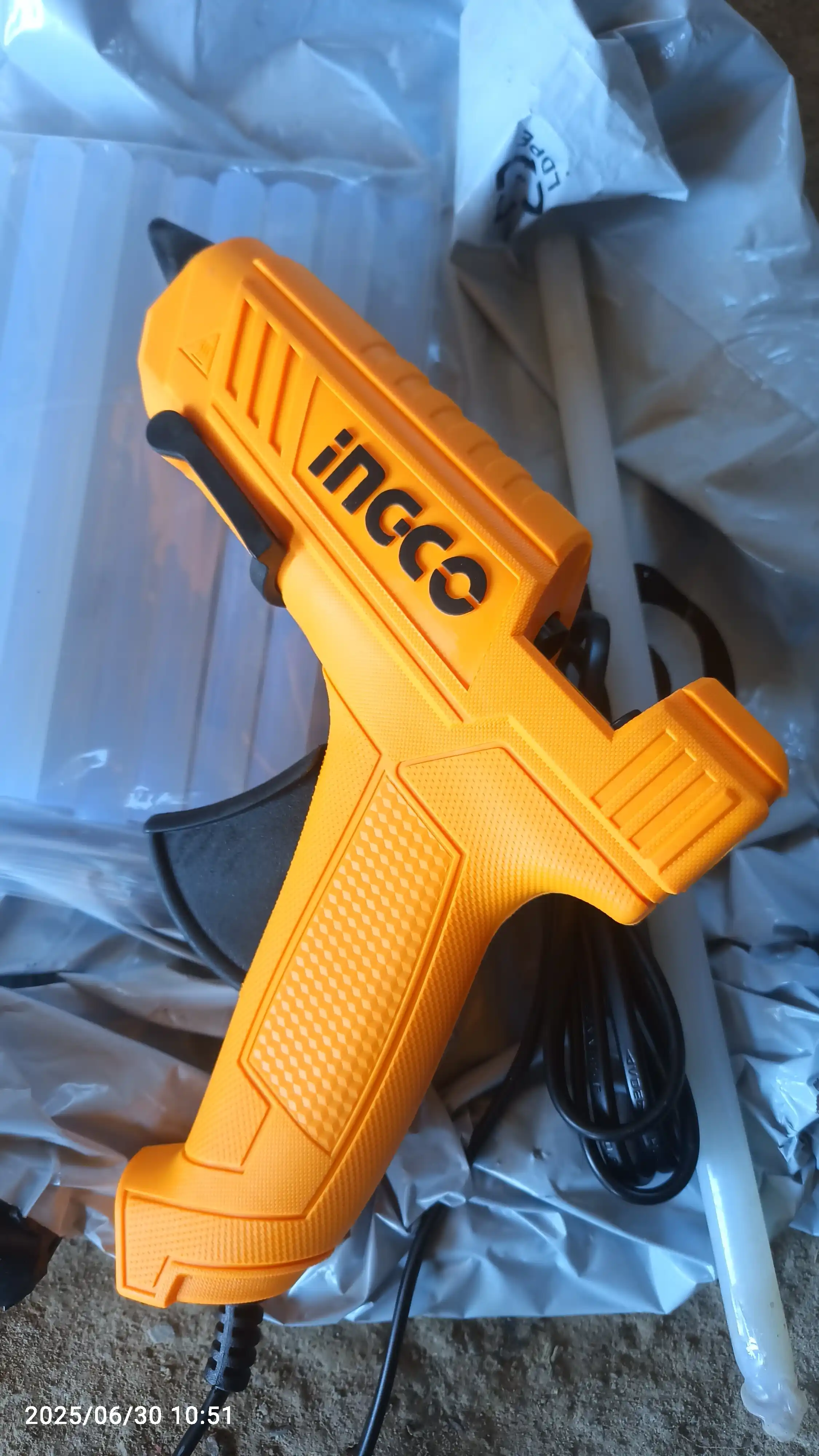 INGCOdan, sifatli kley yopishtiruvchi pistolet, 100 W, GG148