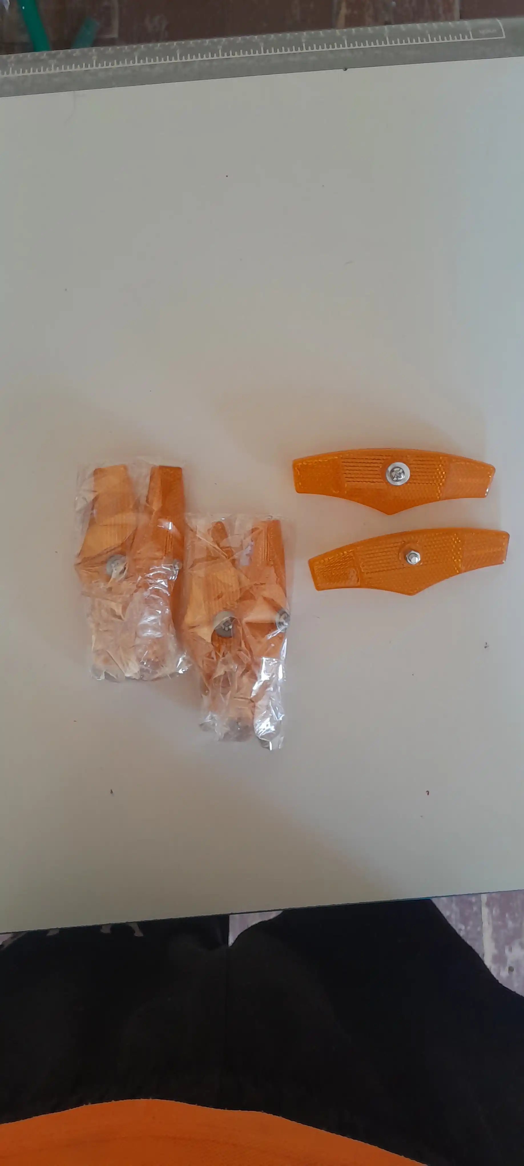 Yoruglik qaytargich, 2 dona, velosiped gildiragi uchun