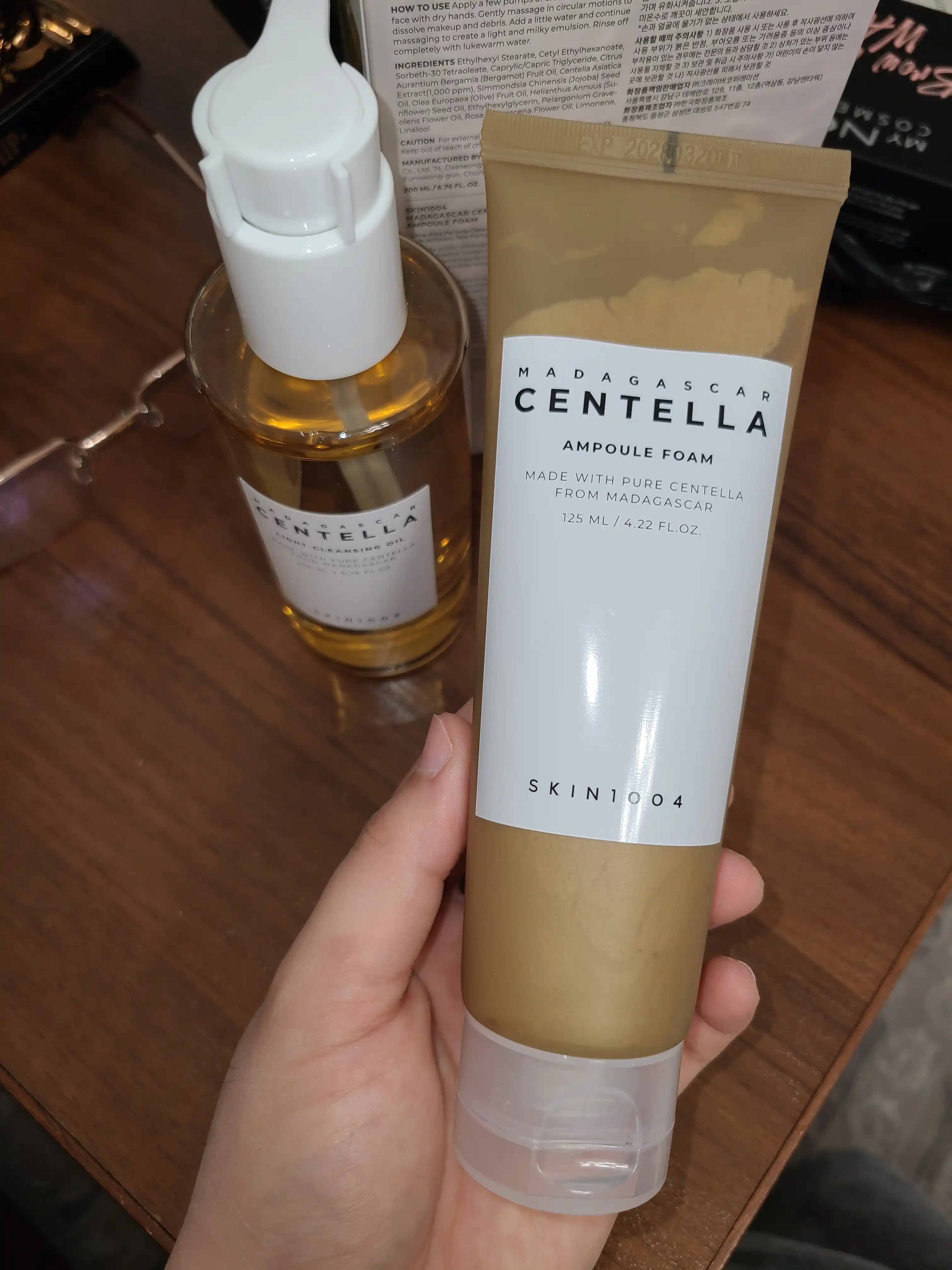 Набор двухэтапного очищения Madagascar Centella Double Cleansing Duo SKIN1004
