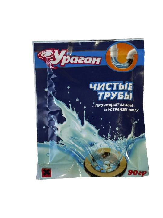 Quvurlar va kanalizatsiyani tozalash uchun vosita, 90 gr