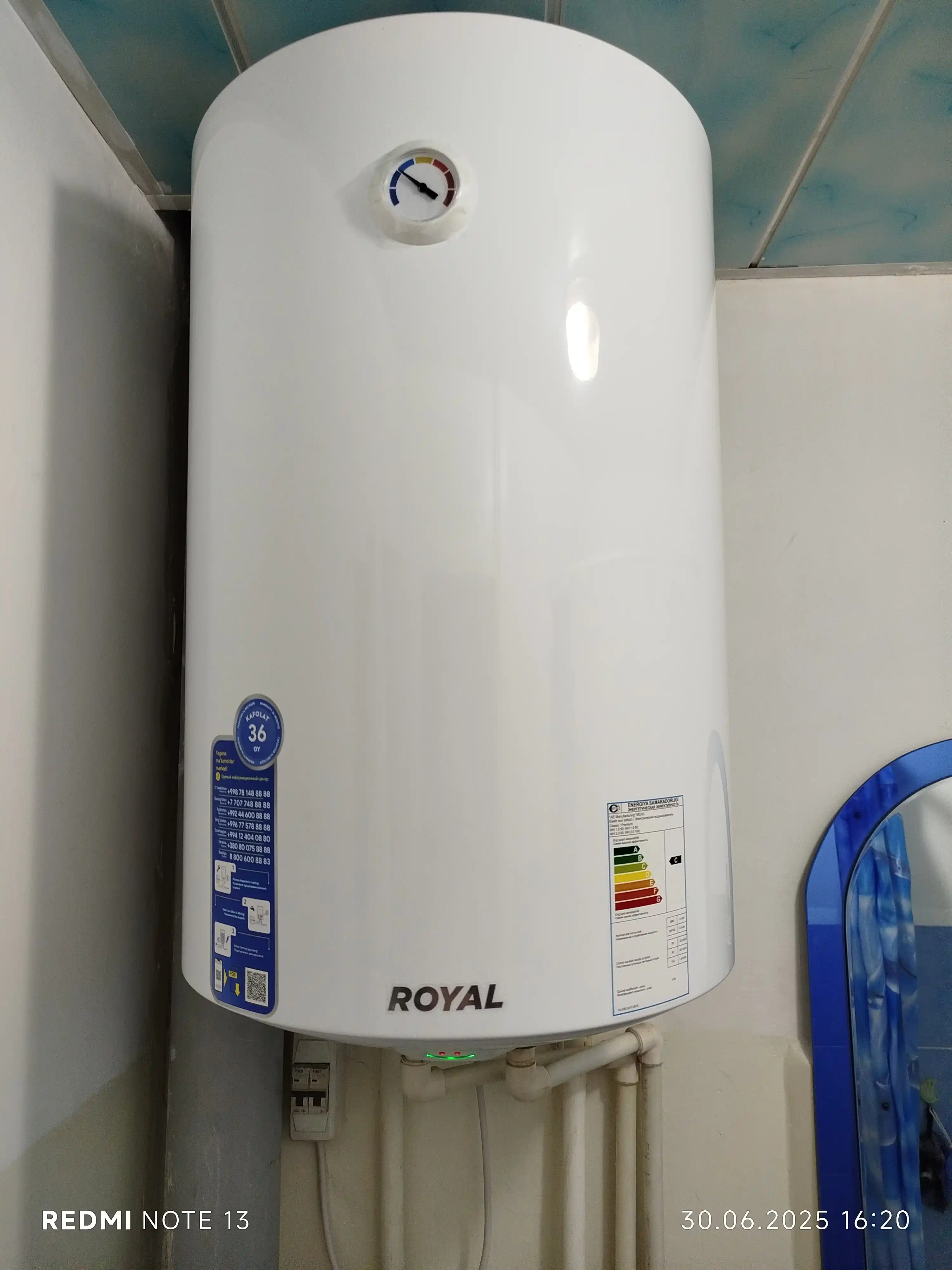 Elektr suv isitgich, (ariston), (AREZTON), Royal 10, 15, 30, 50, 80, 100