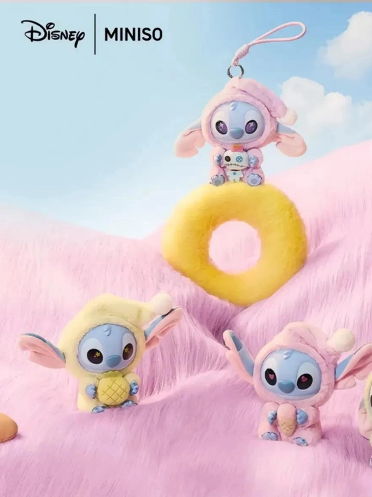Labubu и Stitch Мягкая  игрушка коллекционная  Popmart рандомный цвет