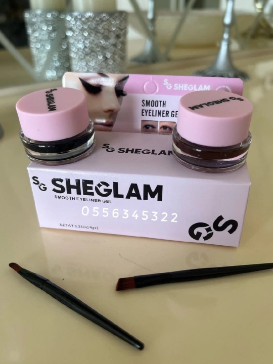 Gel bo‘yoq, ko‘z va qosh uchun podvodka, Sheglam - 