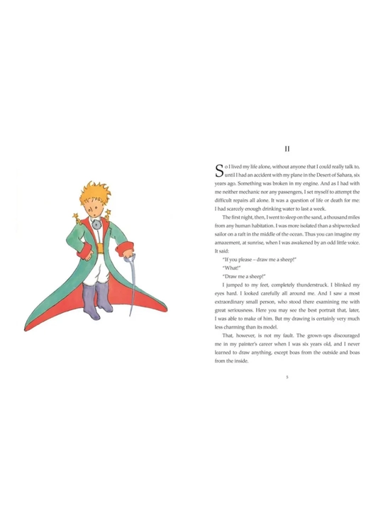 The little prince, Antoine de Saint-Exupery. Маленький Принц