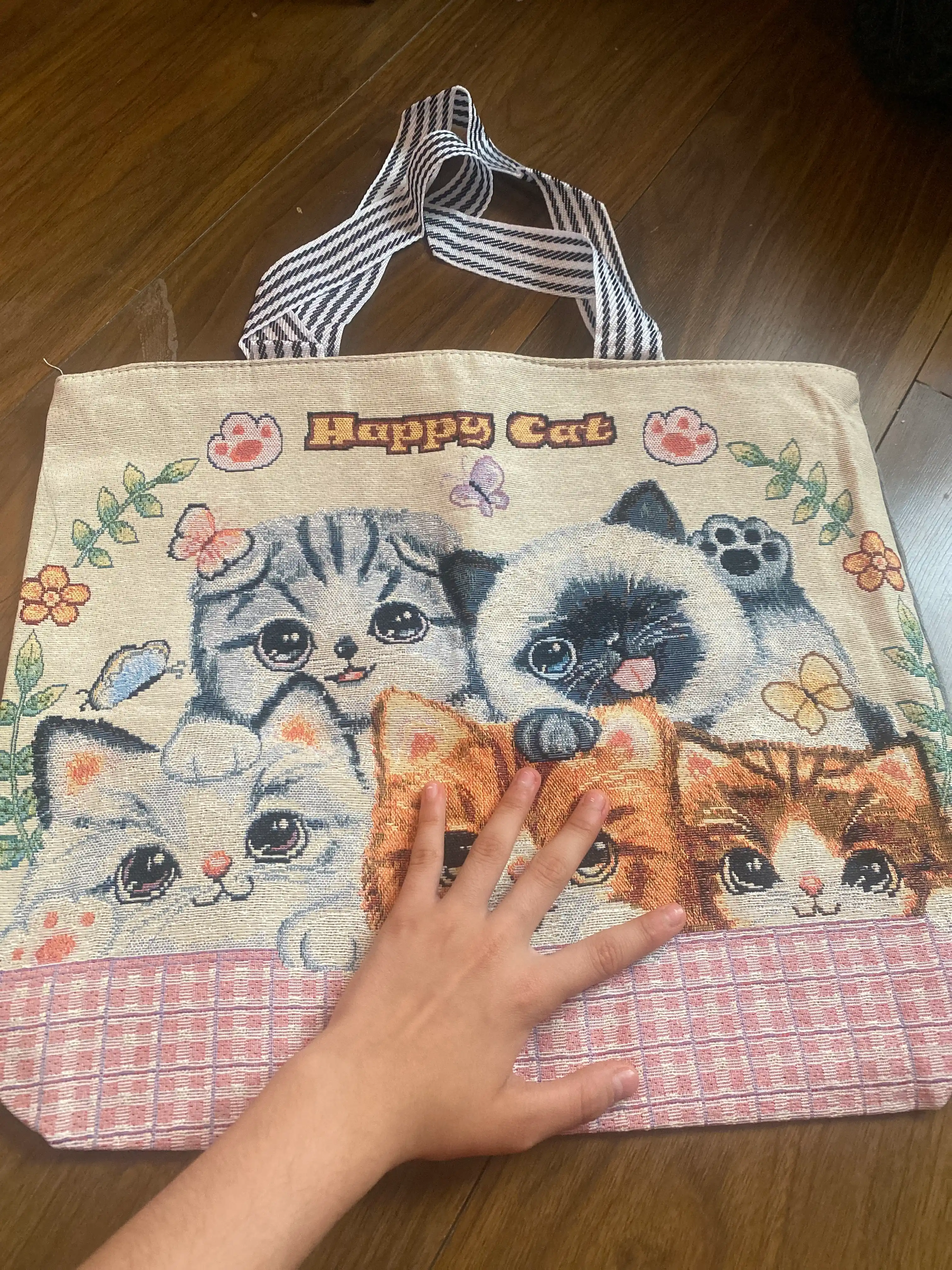 Shopper ayollar sumkasi, bosmali, katta, matoli, o'qish va maktab uchun, ko'p qirrali