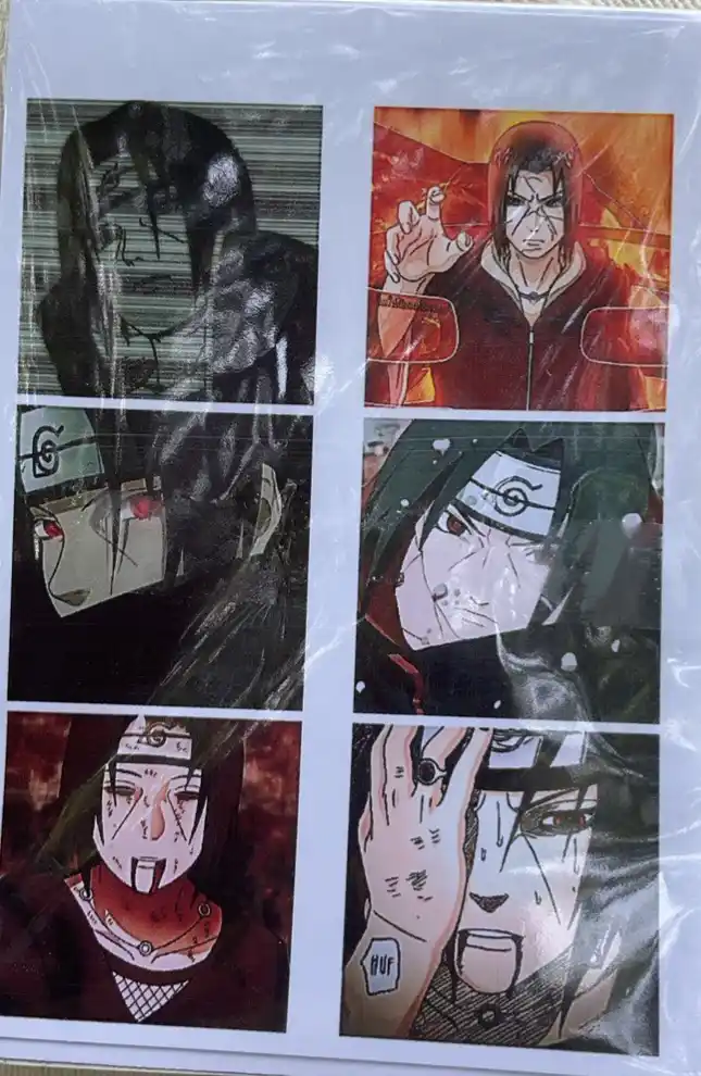Наклейки Bleach, Jujutsu Kaisen, Naruto, Demon Slayer anime, 12 шт