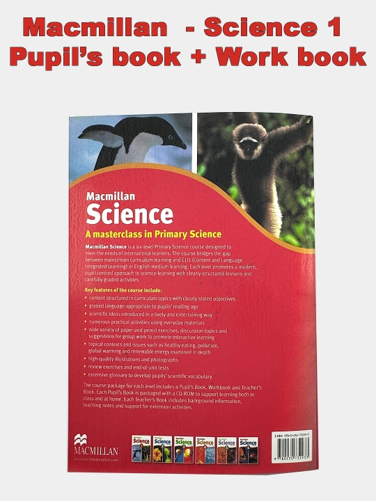 Macmillan Science - 1 Stuident's book + Work book + CD-Rom - David Glover, Penny Glover