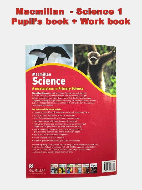 Macmillan Science - 1 Stuident's book + Work book + CD-Rom - David Glover, Penny Glover
