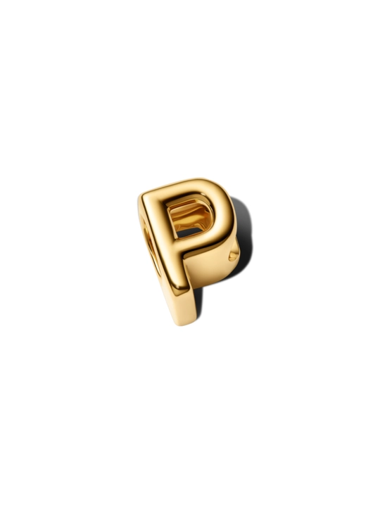 Шарм Pandora персонализированный, с покрытием из 14-каратного золота 763962C00