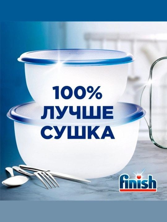 FINISH Ополаскиватель для пос. в пмм Блеск и Защита 450мл