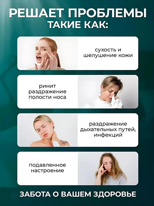 Портативный увлажнитель воздуха для дома, 2200  мл, SD03