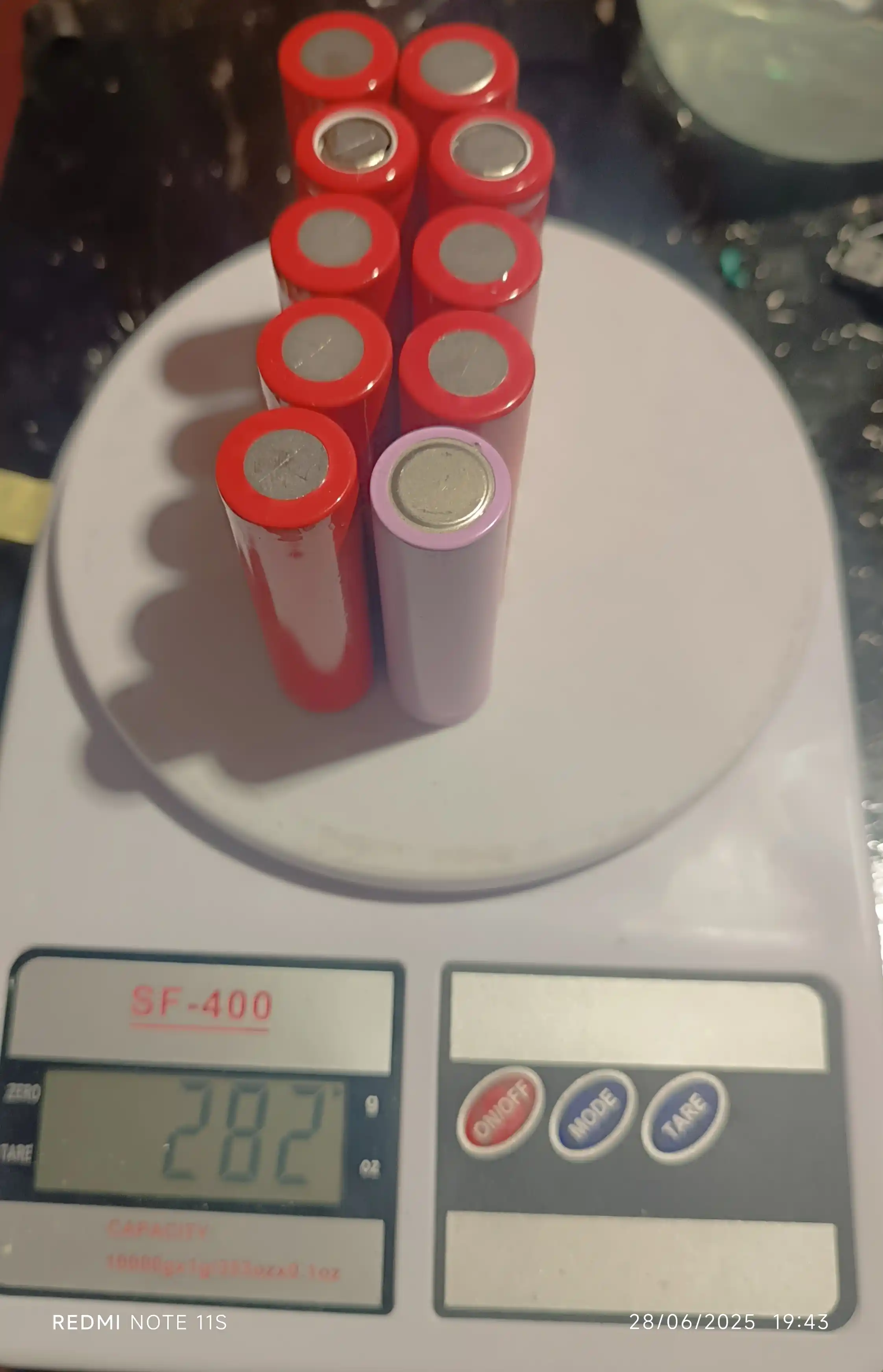 Li-ion батарейки 18650 3.7V 800mAh, лёгкий и надёжный для электроники и фонарей