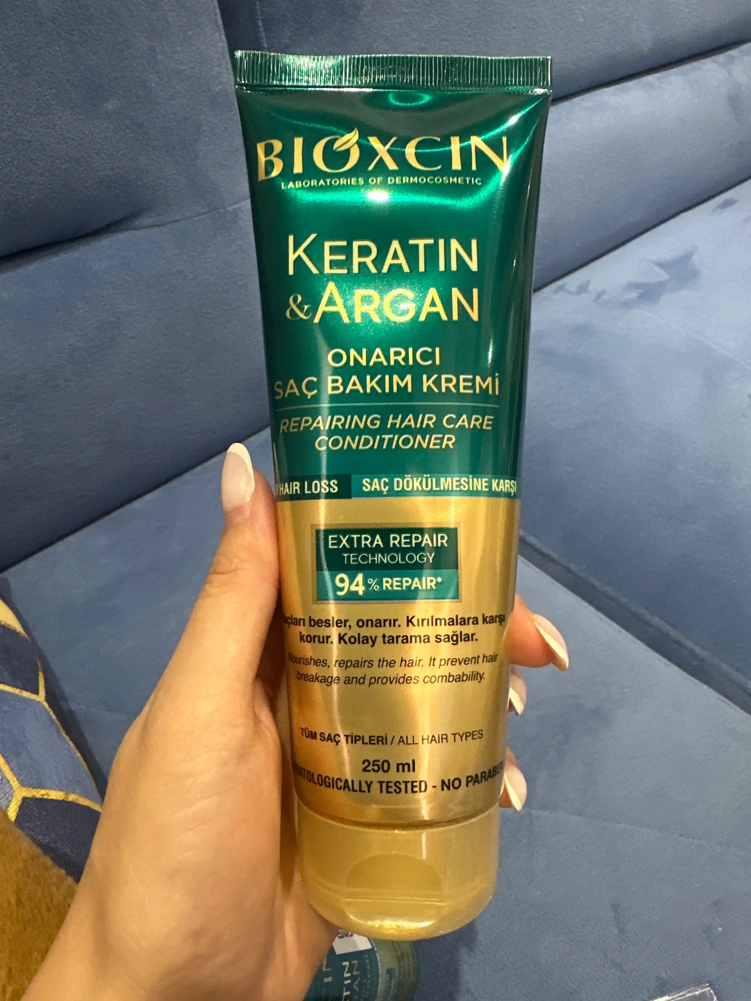 Бальзам кератин и арган BIOXCIN
