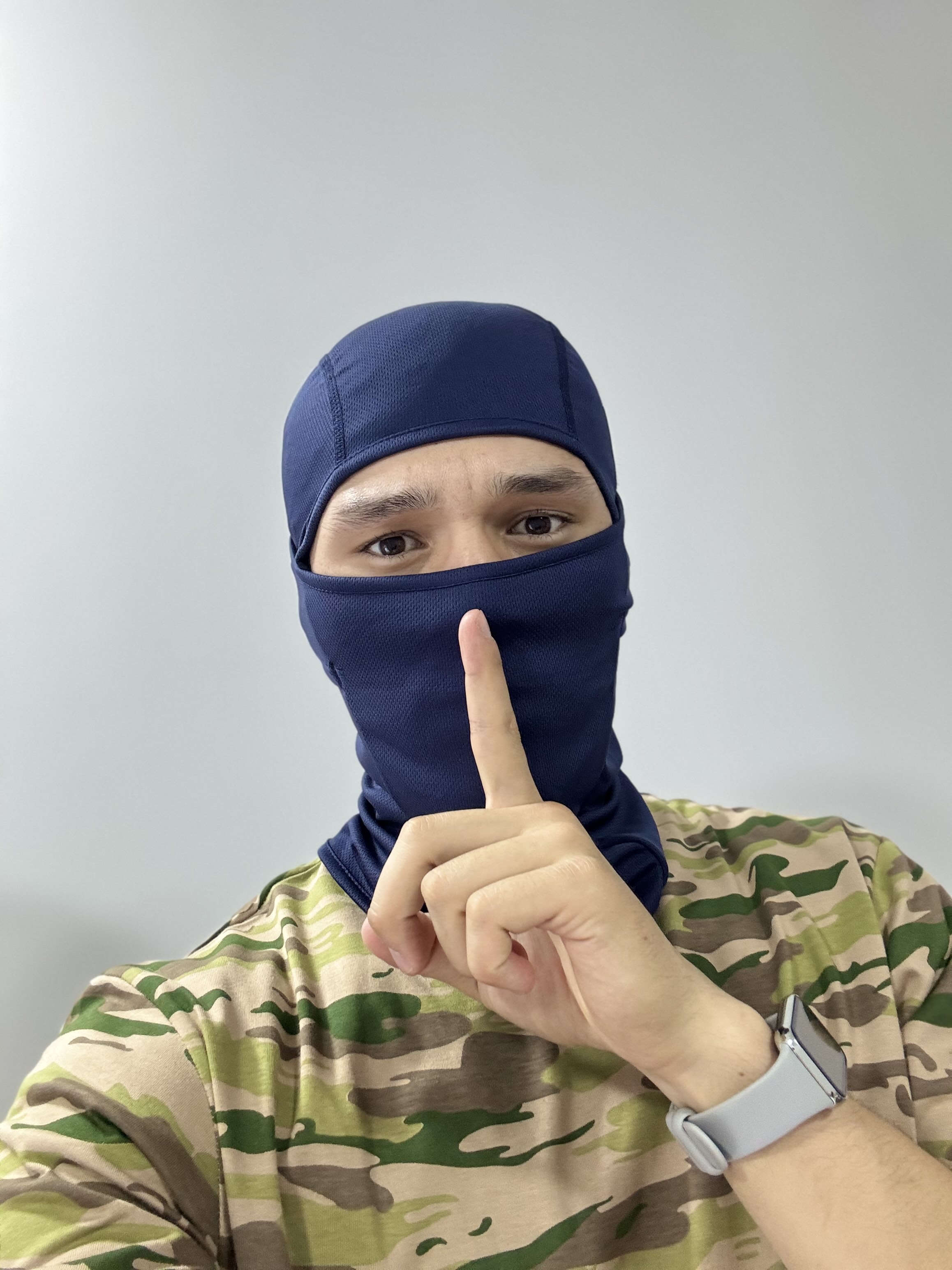 Yuz va boshni himoya qilish uchun qora niqob, bahor-yoz, mototsikl uchun