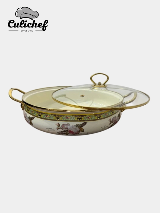 Emallanchan sho'rva qozoni, 18 * 11.5 sm - 2.0 litr, 28 * 17 sm - 8.0 litr