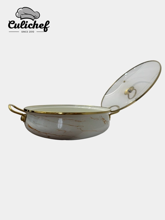 Emallanchan sho'rva qozoni, 18 * 11.5 sm - 2.0 litr, 28 * 17 sm - 8.0 litr